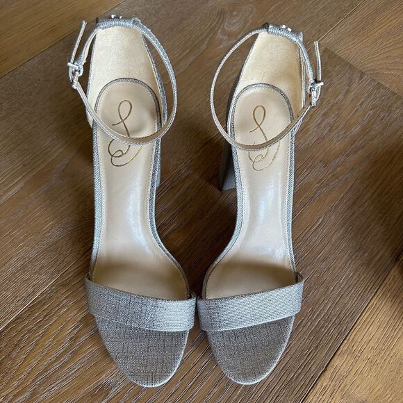 Sam Edelman Yaro Sandal In Pewter Metallic - Picture 4 of 12